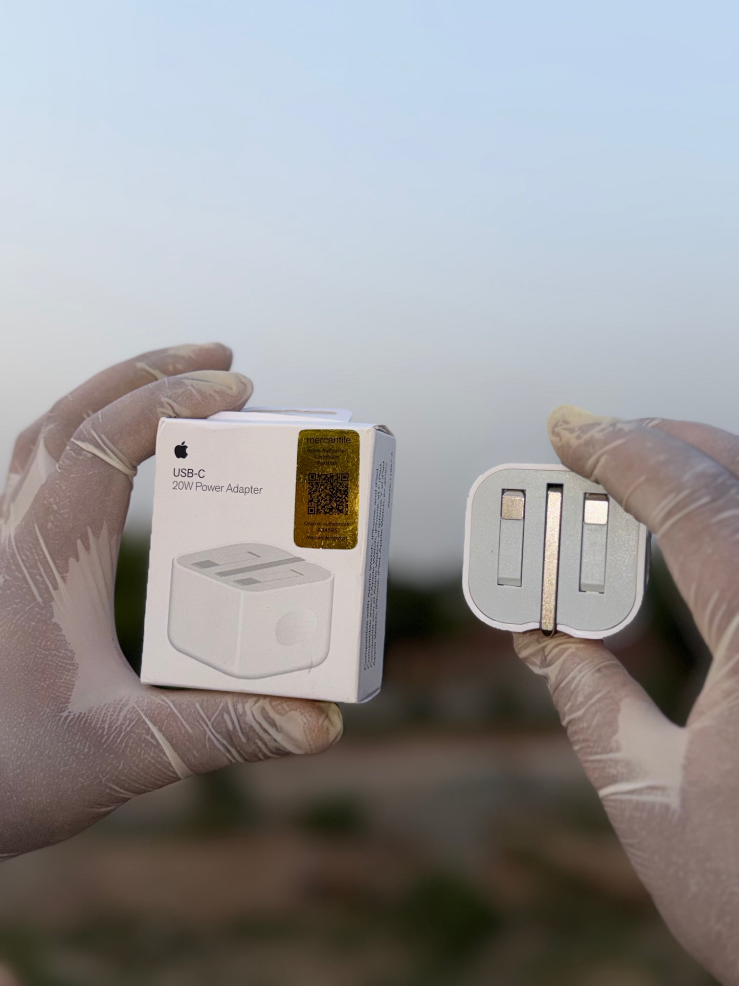 20W USB-C 3-Pin Power Adapter with Cable | Fast Charging